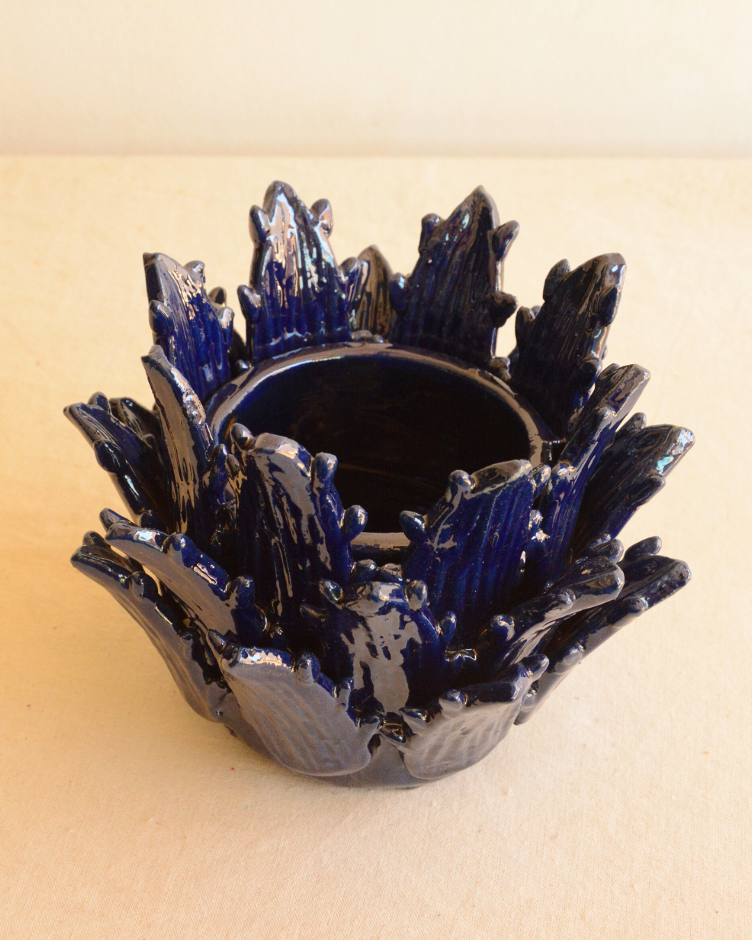 Set de porta velas copete