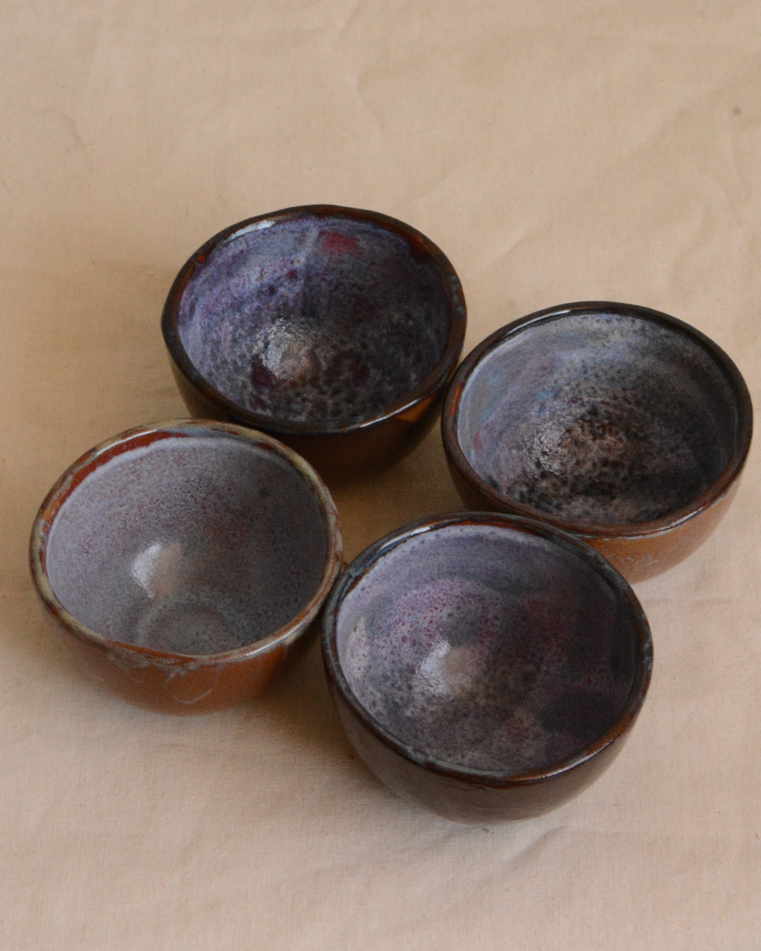Ceramic candy bowls.