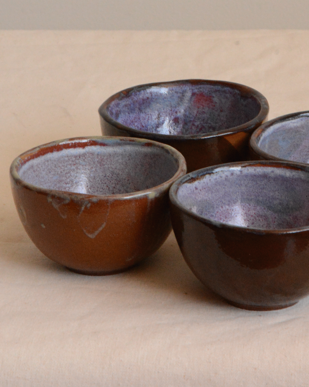 Ceramic candy bowls.