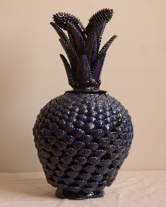 Piña azul concha